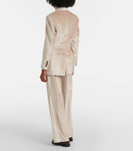 Brunello Cucinelli Cotton-blend velvet blazer