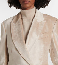 Brunello Cucinelli Cotton-blend velvet blazer