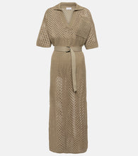 Brunello Cucinelli Cotton mesh polo dress. Brunello Cucinelli 棉质网眼 Polo 连衣裙