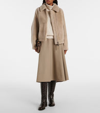 Brunello Cucinelli Croc-effect leather knee-high boots