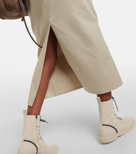 Brunello Cucinelli Denim midi skirt