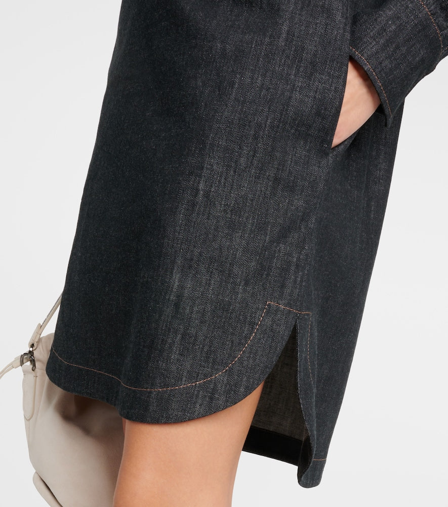 Brunello Cucinelli Denim shirt dress