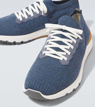 Brunello Cucinelli Denim sneakers