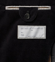 Brunello Cucinelli Double-breasted cotton velvet blazer