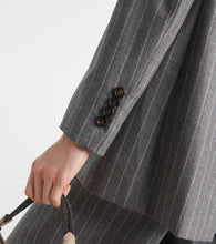 Brunello Cucinelli Double-breasted virgin wool blazer