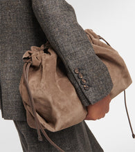 Brunello Cucinelli Double-breasted virgin wool-blend blazer