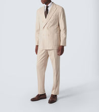 Brunello Cucinelli Double-breasted wool and cashmere suit