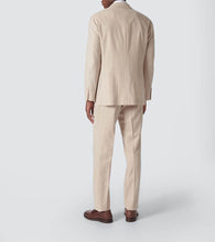 Brunello Cucinelli Double-breasted wool and cashmere suit