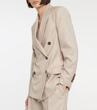 Brunello Cucinelli Double-breasted wool blazer