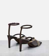 Brunello Cucinelli Embellished leather sandals