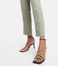 Brunello Cucinelli Embellished leather sandals