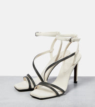 Brunello Cucinelli Embellished leather sandals