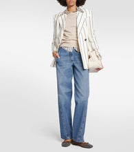 Brunello Cucinelli Embellished suede ballet flats