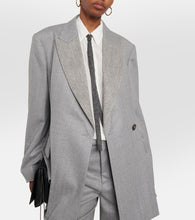 Brunello Cucinelli Embellished wool blazer