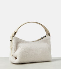 Brunello Cucinelli Faux shearling shoulder bag