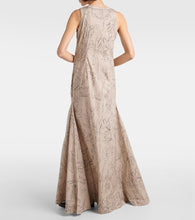 Brunello Cucinelli Floral cotton maxi dress