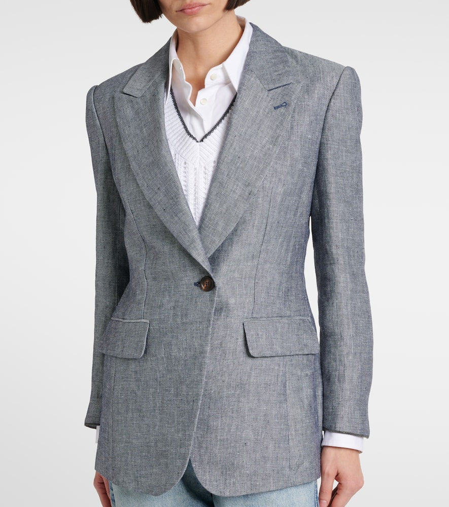 Brunello Cucinelli Hemp and linen blazer