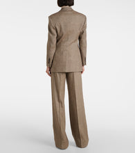 Brunello Cucinelli Herringbone wool-blend blazer