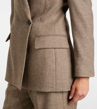 Brunello Cucinelli Herringbone wool-blend blazer