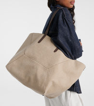 Brunello Cucinelli Large canvas tote bag