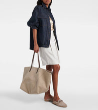 Brunello Cucinelli Large canvas tote bag