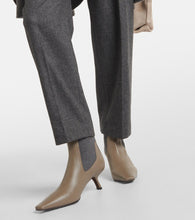 Brunello Cucinelli Leather ankle boots