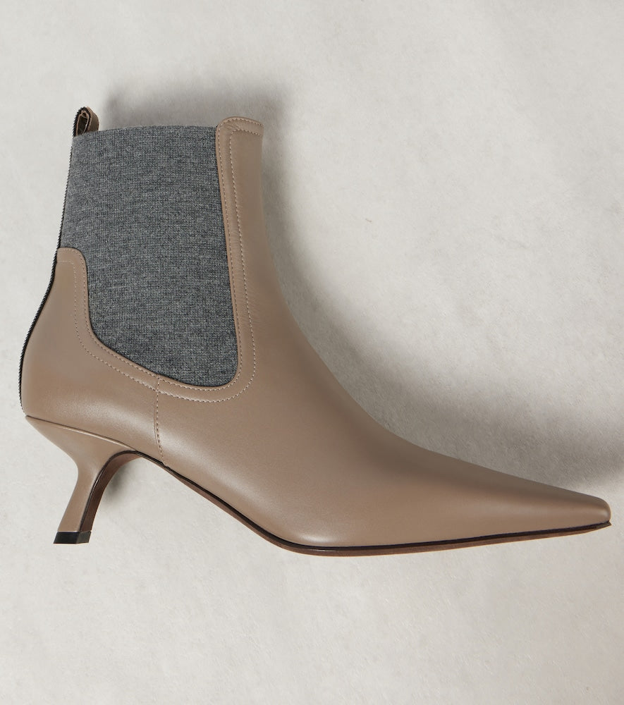 Brunello Cucinelli Leather ankle boots