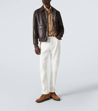 Brunello Cucinelli Leather blouson