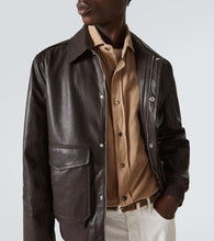 Brunello Cucinelli Leather blouson