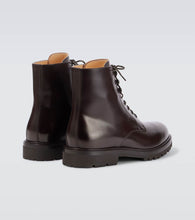 Brunello Cucinelli Leather lace-up boots