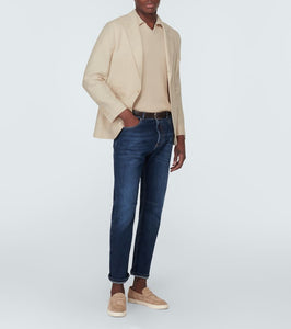 Brunello Cucinelli Linen, wool, and silk jacket