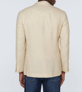 Brunello Cucinelli Linen, wool, and silk jacket