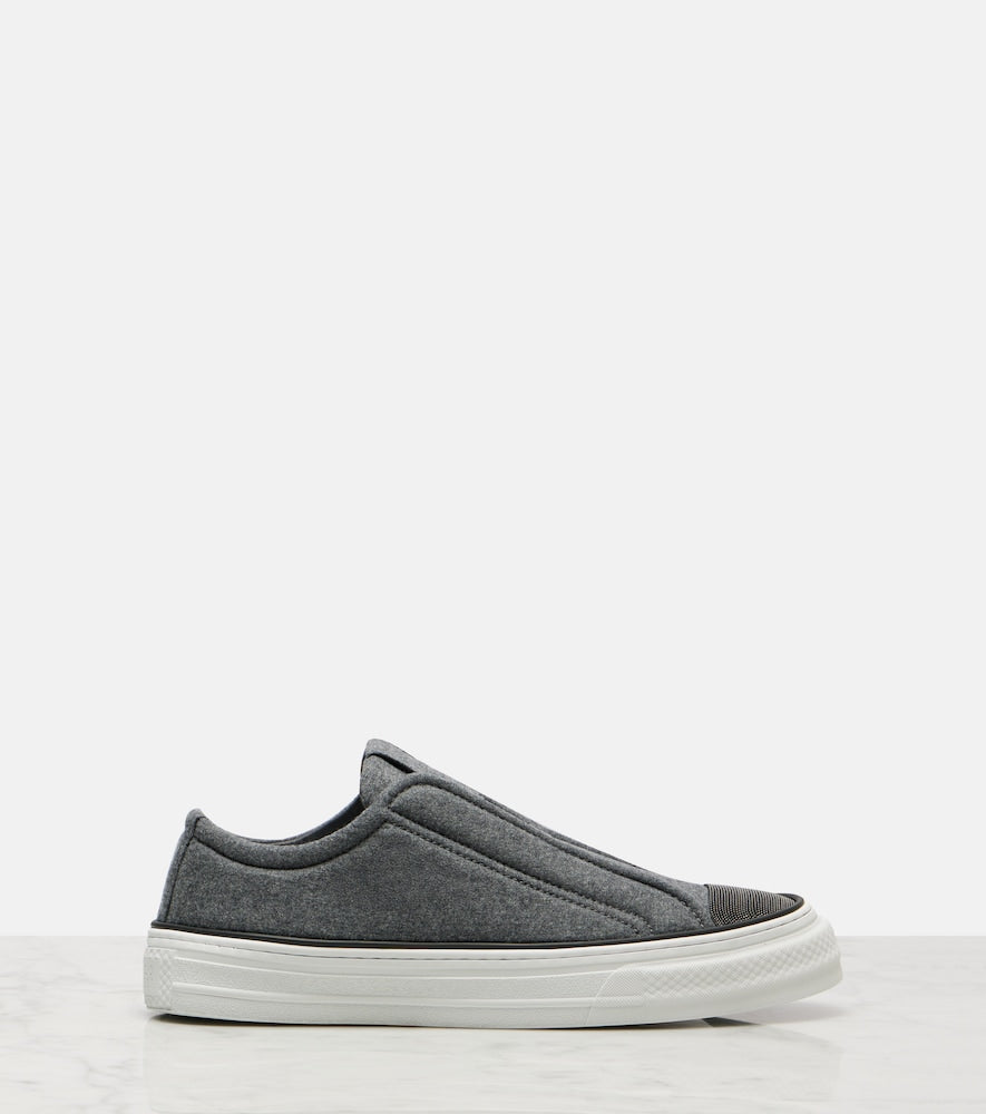 Brunello Cucinelli Low-top slip-on sneakers