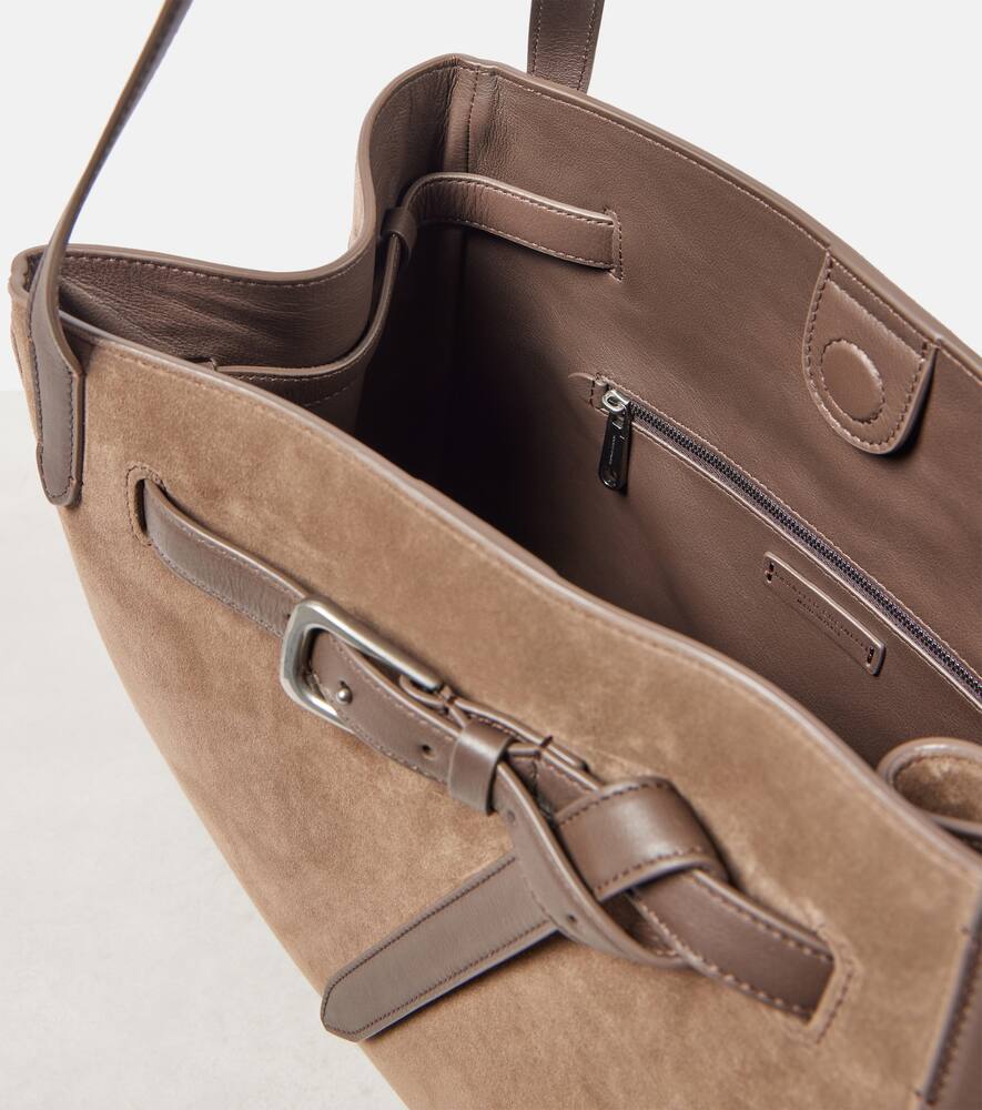 Brunello Cucinelli Medium suede shoulder bag
