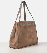 Brunello Cucinelli Medium suede shoulder bag