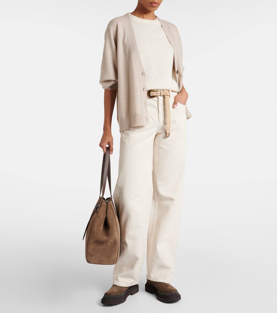 Brunello Cucinelli Medium suede shoulder bag
