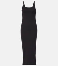 Brunello Cucinelli Monili cotton-blend jersey midi dress