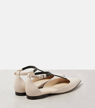 Brunello Cucinelli Monili leather flats
