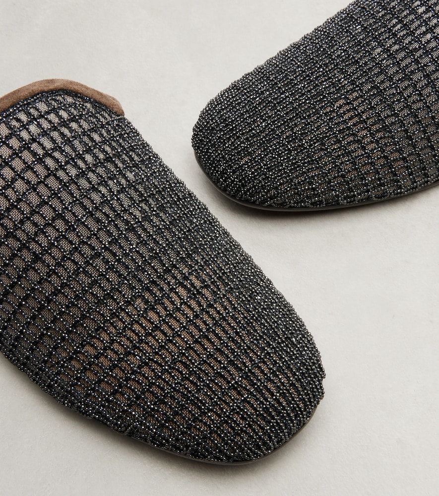 Brunello Cucinelli Monili mules