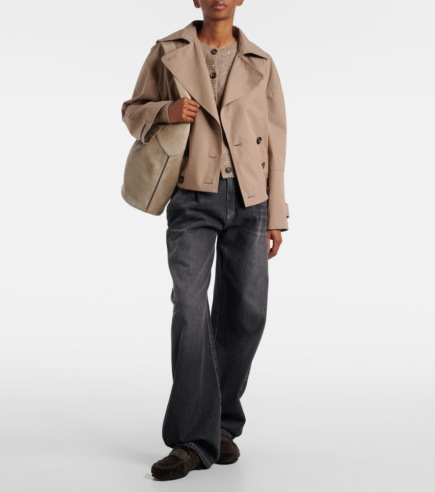 Brunello Cucinelli Monili shearling loafers