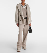 Brunello Cucinelli Monili shearling-trimmed suede sneakers