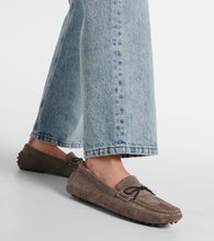 Brunello Cucinelli Monili suede driving shoes