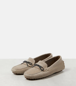 Brunello Cucinelli Monili suede driving shoes