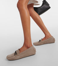 Brunello Cucinelli Monili suede driving shoes