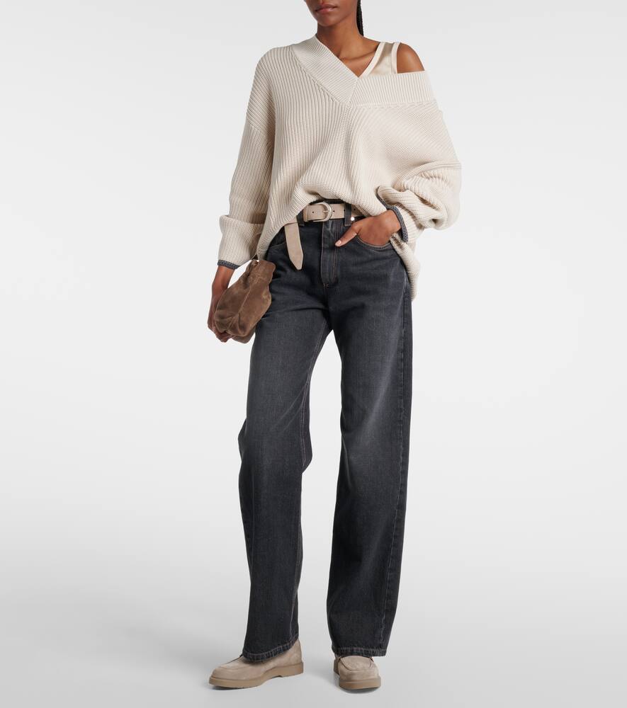 Brunello Cucinelli Monili suede loafers