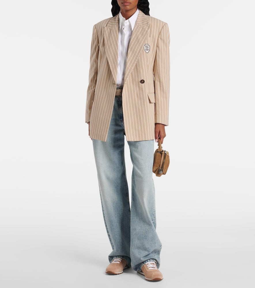 Brunello Cucinelli Monili suede sneakers