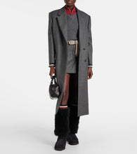 Brunello Cucinelli Mountain shearling-trimmed suede knee-high boots