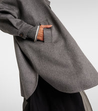 Brunello Cucinelli Oversized cashmere car coat