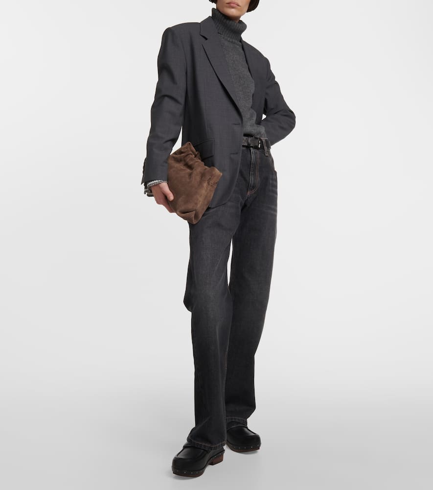 Brunello Cucinelli Oversized wool-blend blazer