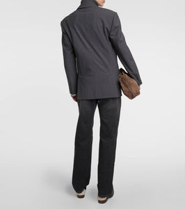 Brunello Cucinelli Oversized wool-blend blazer
